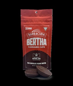 DETROIT EDIBLES - Detroit Edibles - Barracuda Bertha Cups - Milk Chocolate Peanut Butter - 200mg THC