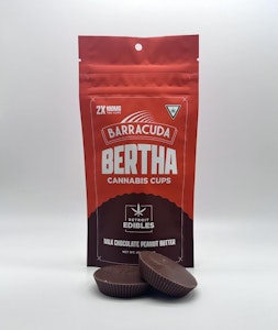 DETROIT EDIBLES - Barracuda | Bertha Cup | Milk Chocolate Peanut Butter