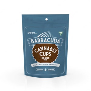 DETROIT EDIBLES - Barracuda Cups | Milk Chocolate Hazelnut