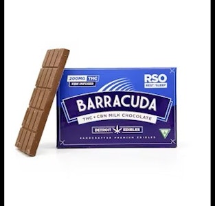 DETROIT EDIBLES - Barracuda Bar - RSO Rest Milk Chocolate