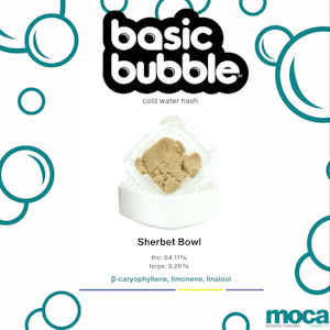 BASIC BUBBLE - Basic Bubble - 1g Teal Label - Sherbet Bowl