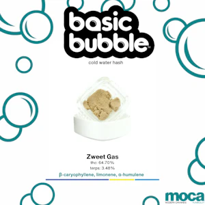 BASIC BUBBLE - Basic Bubble - 1g Teal Label - Zweet Gas