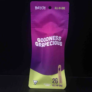 Batch - Bud & Marry- Batch Signature- All In One- Goodness Grapecious - Hybrid- 2g- THC 82.26%