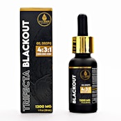 Trifecta Blackout CBD Oil Drops - 30ml - Bay State Hemp Co