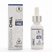 Trifecta Chill CBD Oil Drops with THC - 1200mg - Bay State Hemp