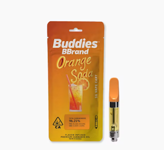 Buddies - BBrand - 1g Cart - Orange Soda