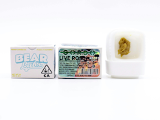 Bear Labs - Gordo Tier 3 Live Rosin 1g