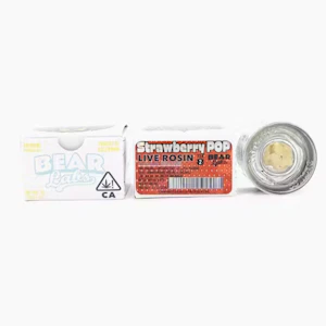 Bear Labs - Bear Labs - Strawberry Pop Tier 2 Live Rosin 1g
