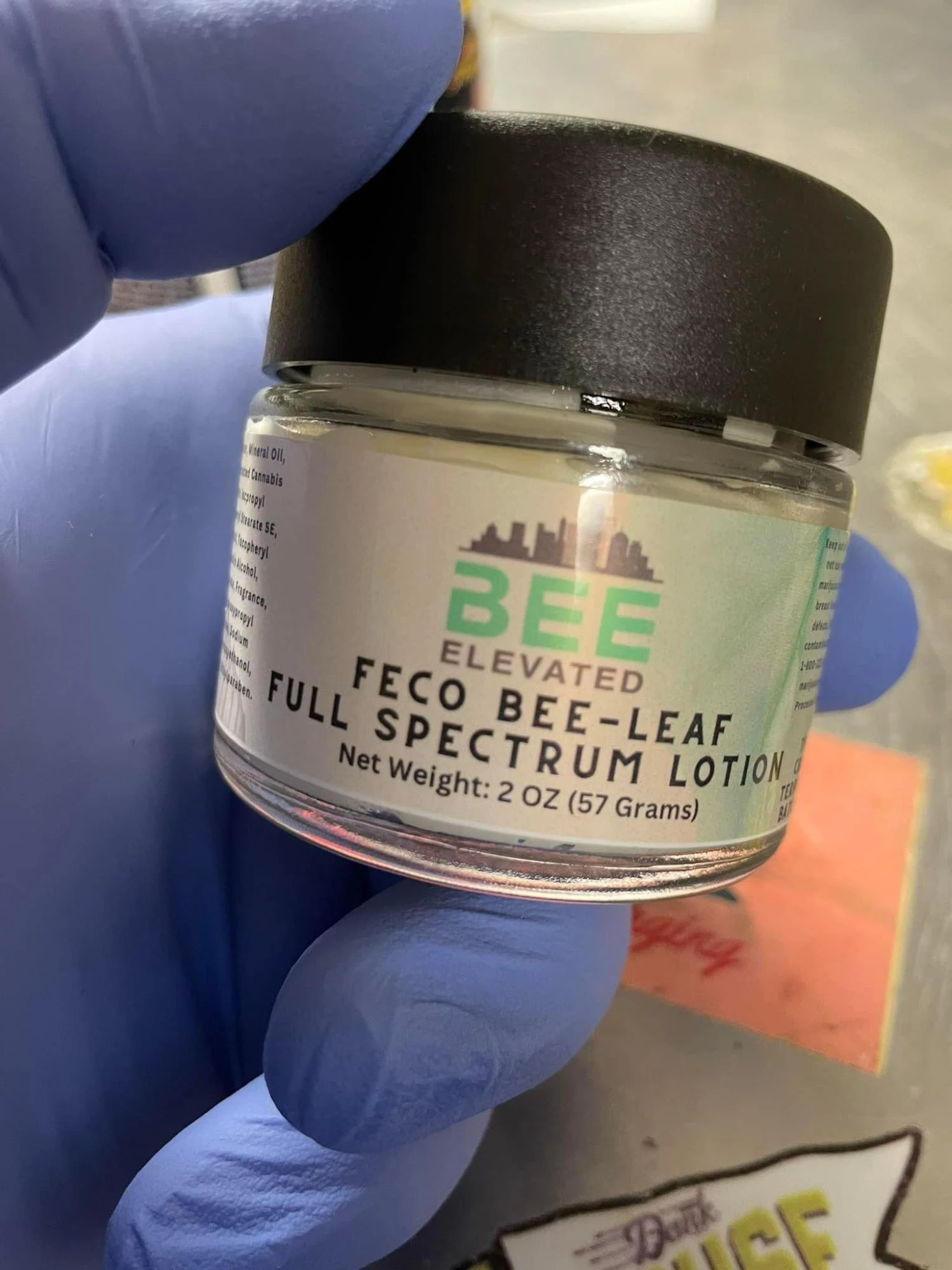Bee Elevated - Bee Leaf (2oz) Full Spectrum Lotion Main Image