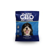 Trial Size Calming Beef Flavored CBD Dog Chews (4x5mg) - VLASIC LABS