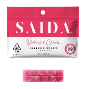 Berries & Cream (H) | 100mg Gummy Bar | Saida