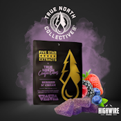 True North Full Spectrum Gummies Berries N' Cream 200mg