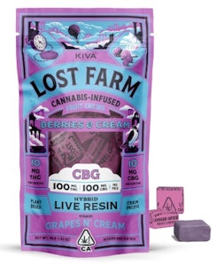 LOST FARM - Lost Farms Berries & Cream CBG Chews