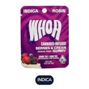 Whoa - Rosin - Berries & Cream - Edible - 100mg