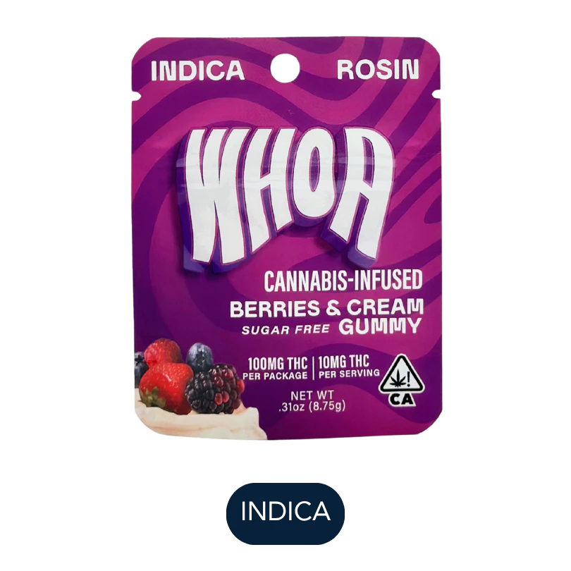 Whoa - Whoa - Rosin - Berries & Cream - Edible - 100mg Main Image