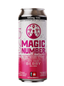MAGIC NUMBER - MN | Berry | 100mg Seltzer 