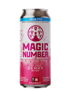 MAGIC NUMBER - MN | Berry | 25mg Seltzer 