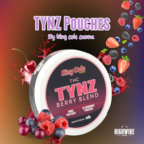 King Cole TYNZ Berry Blend Pouches 150mg (15x10mg)