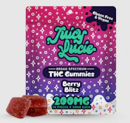 Juicy Lucie-Berry Blitz-200mg Gummies