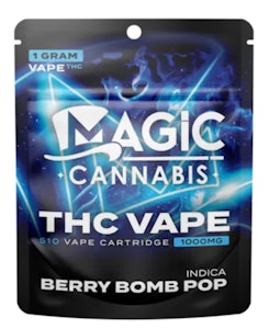 Magic -  Magic-AIO-Berry Bomb Pop-Indica-1g- 80.44% THC