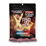 Berry Cherry RSO 200mg Gummies (10x20mg) - MONSTER XTRACTS