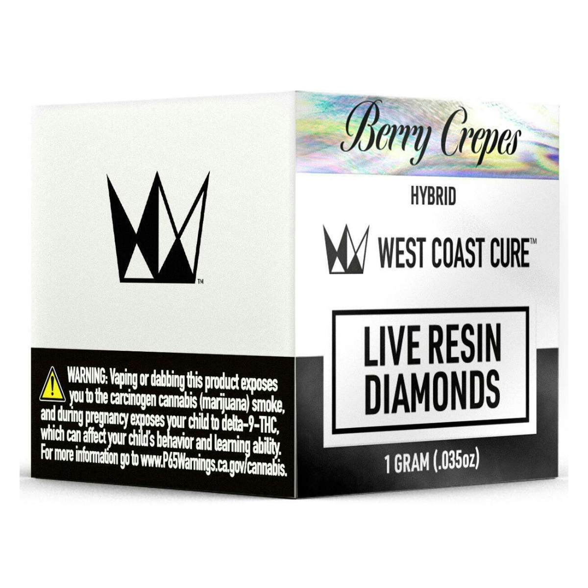Berry Crepes (H) | 1g Live Resin Diamonds | West Coast Cure