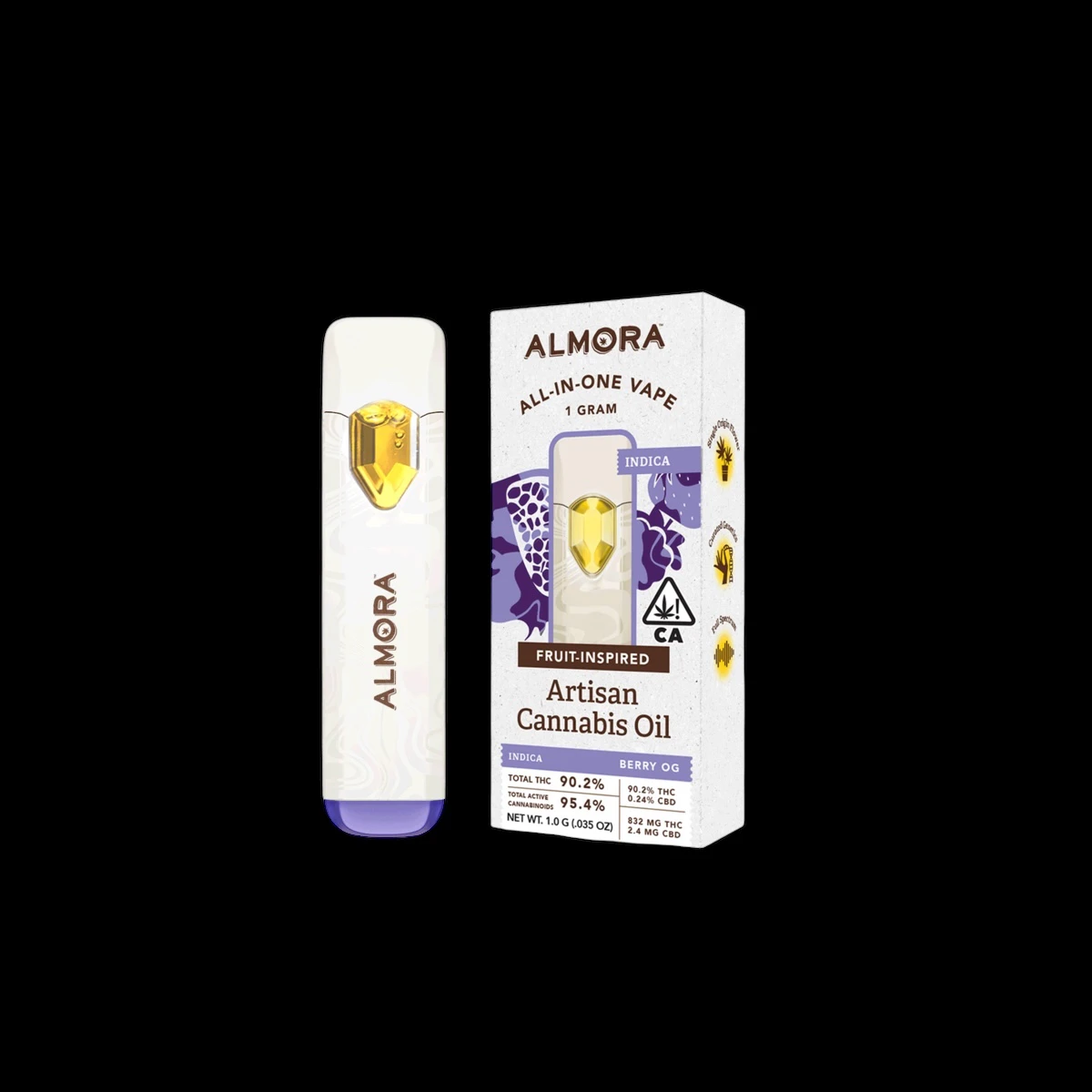 Almora Farm - Almora Farm - Berry OG AIO Vape 1g Main Image