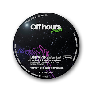 OFF HOURS - Off Hours | Berry Pie Resin Rope | 100mg