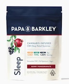 Papa & Barkley Berry Pomegranate SLEEP CBD:THC:CBN Gummies