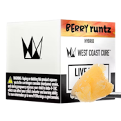 Berry Runtz (H) | 1g Live Resin Badder | West Coast Cure