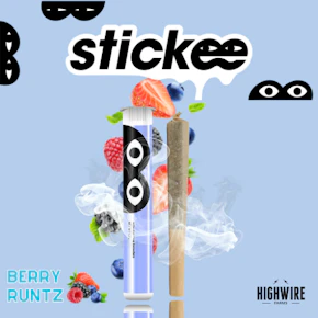 Stickee Berry Runtz Live Resin Preroll 1.2g