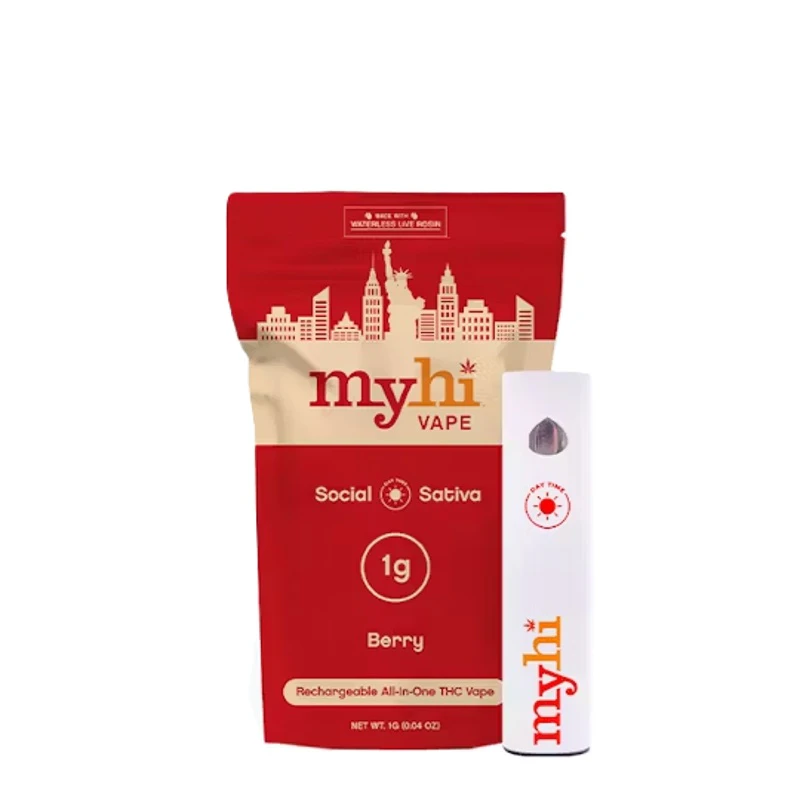 My Hi - Social Berry | Live Rosin AIO | 1g | MyHi Main Image
