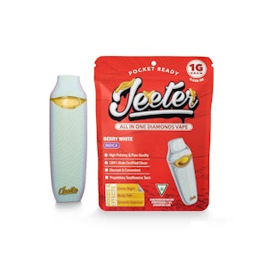 JEETER - Jeeter Concentrates Berry White Liquid Diamond All-In-One Vape 1.0g