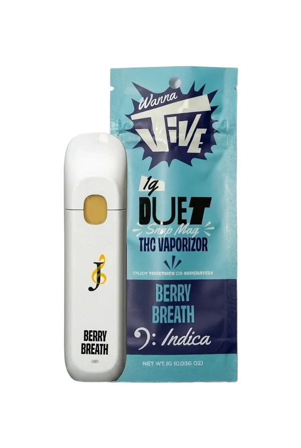 Wanna JIVE - Wanna Jive - Berry Breath - AIO Resin Vape - 1g Main Image