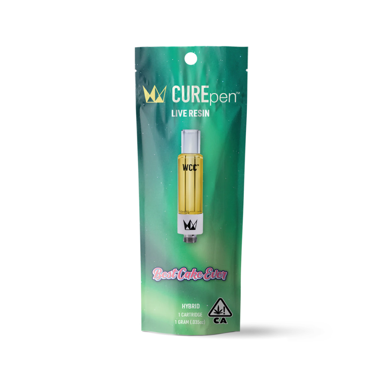 West Coast Cure - Best Cake Ever (H) | 1g Live Resin CUREpen Cart | West Coast Cure Main Image