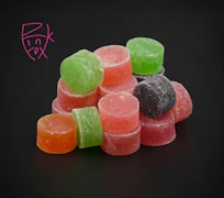 Pineapple 30MG Gummy 10 Pack By Pink Fox