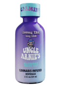 Uncle Arnie's Beverage - Blueberry Night Cap 20:1 THC/CBN - 100mg