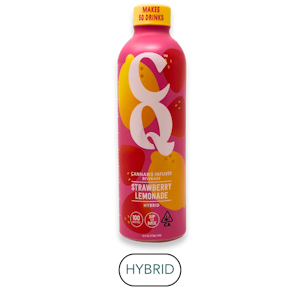CQ - Cannabis Quencher - Lemonade - Strawberry - 16oz - 100mg