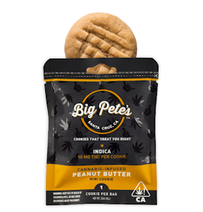 Big Pete's - Big Pete's Mini Cookie Indica 10mg Peanut Butter