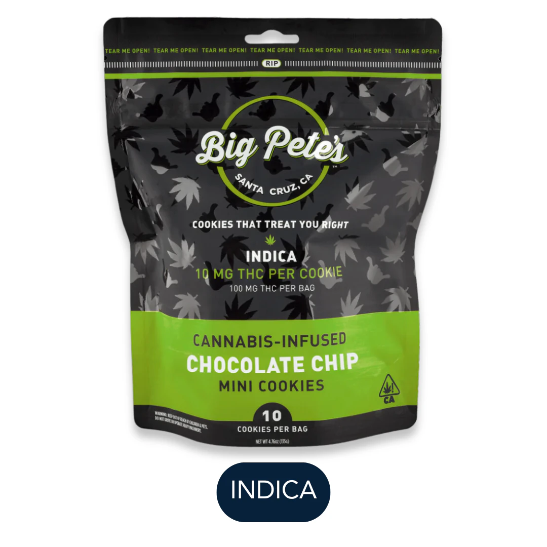 Big Pete's Treats - Big Pete's - Chocolate Chip Indica - Cookies - 10pk - 100mg Main Image