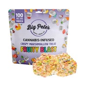 Fruity Blast Indica 100mg Rice Crispy Treat - Big Pete's