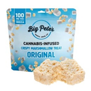 Big Pete's - Original Indica 100mg Rice Crispy Treat - Big Pete's