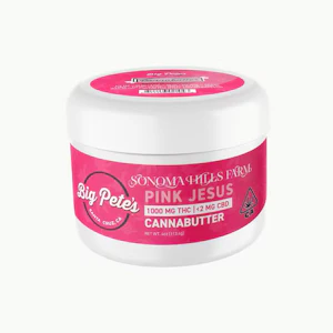 Big Pete's Treats - Big Pete's x Sonoma Hills Farm - 1000mg - Cannabutter Sativa - Pink Jesus