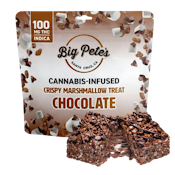 Chocolate Crispy Marshmallow Treat (I) | 100mg Original | Big Pete's Treats