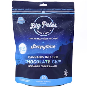 Big Pete's - Chocolate Chip CBN 150mg 100mg 10 Pack Cookies - Big Pete's