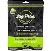 Chocolate Chip Extra Strength Indica 100mg Single Cookie - Big Pete's