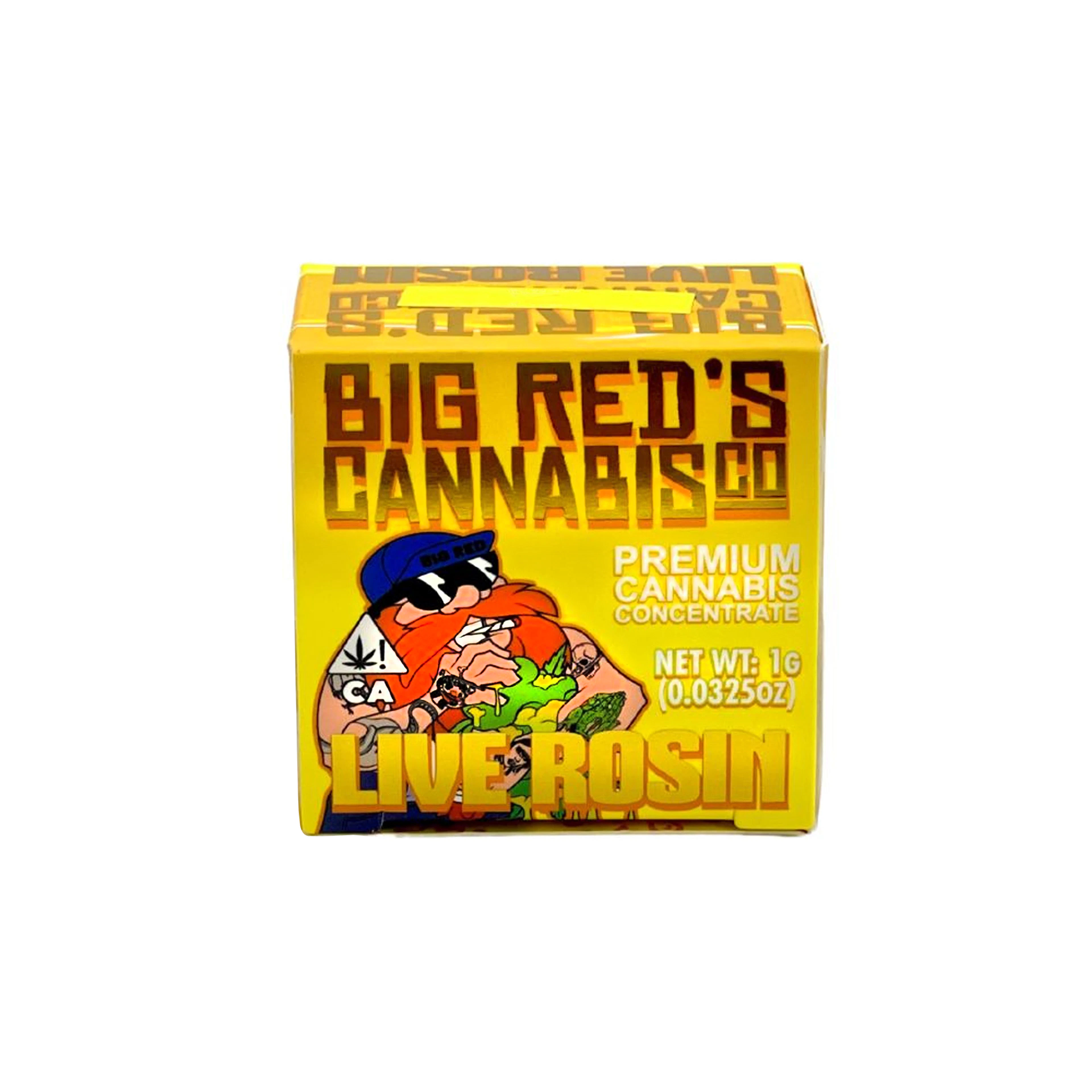 Big Red's The Powah Live Rosin 1.0g