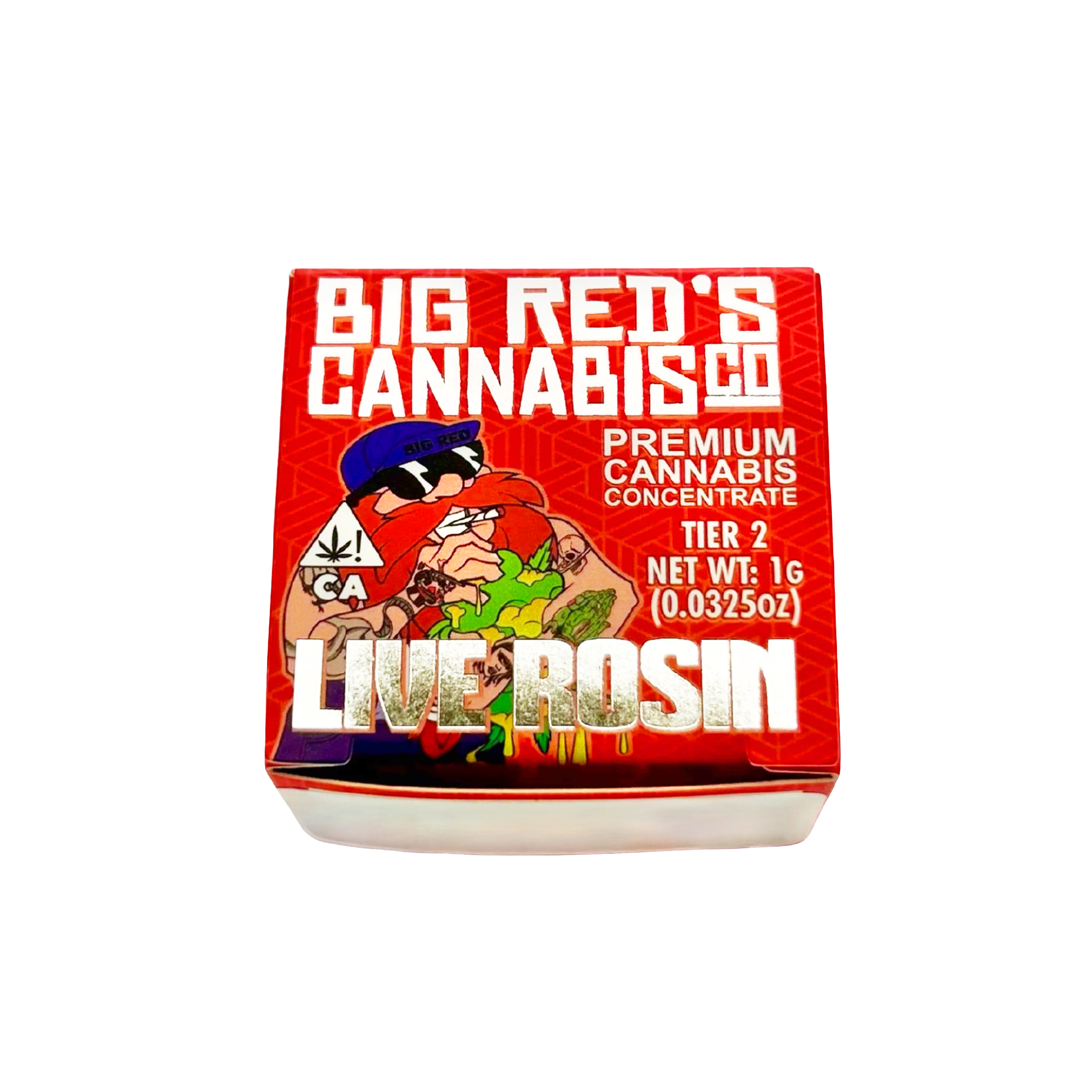 Big Red's Molotov Cocktail x Moonlight OG Tier 2 Live Rosin 1.0g