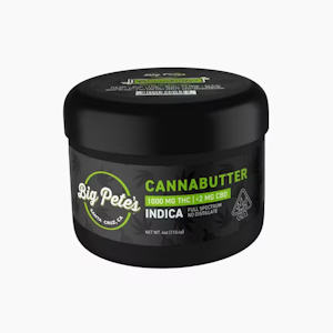 Big Pete's - Big Pete's - 1000mg Cannabutter - Indica 