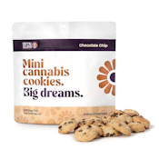 1:1:1 MINI CHOCOLATE CHIP COOKIES (THC:CBD:CBN) ADULT-USE
